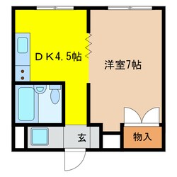 ハイツアミーゴの物件間取画像